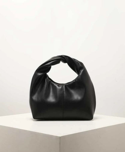 Bolso de mano minimalista negro