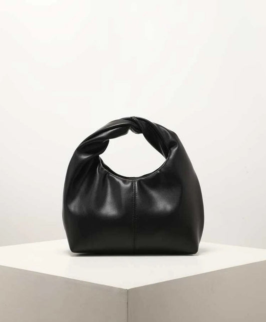 Bolso de mano minimalista negro