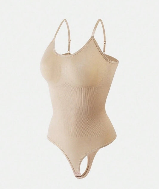 Body coral / control abdomen beige