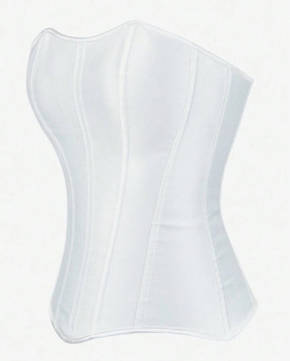 Corset drop / largo, satinado