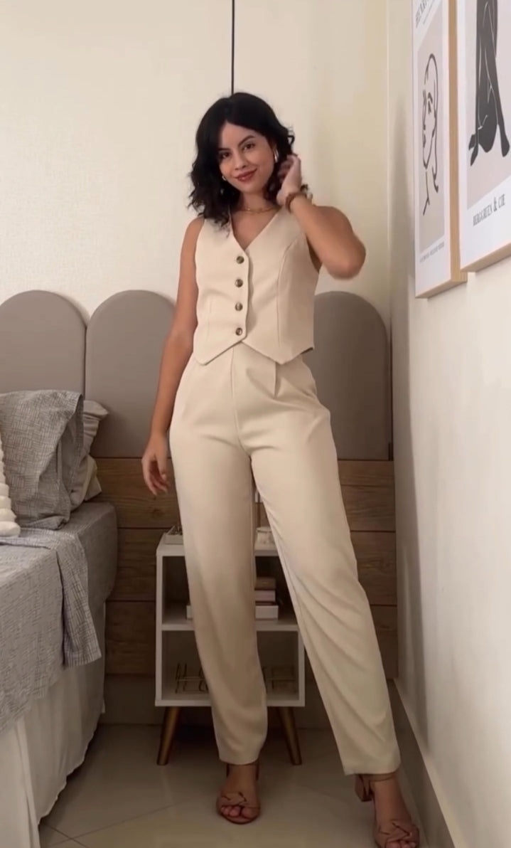 Set chaleco y pantalón