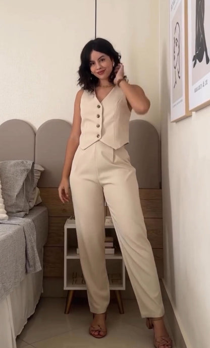 Set chaleco y pantalón
