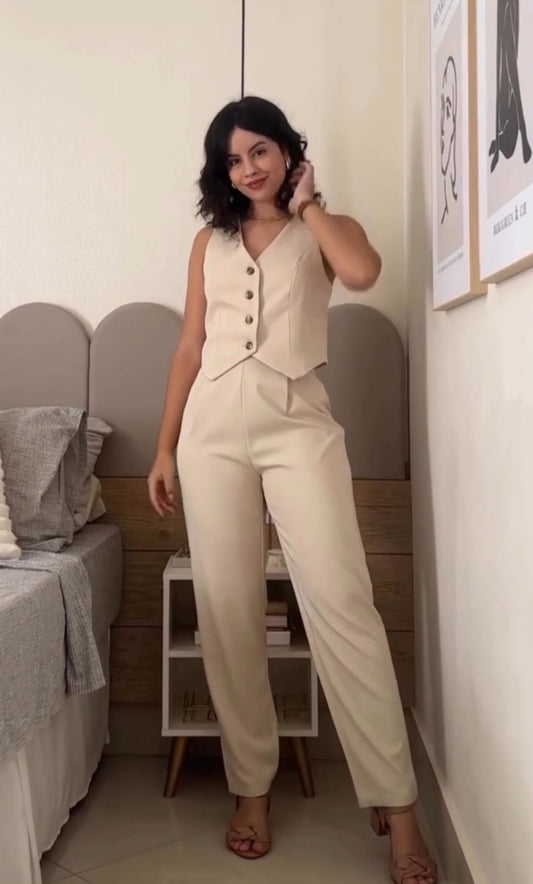 Set chaleco y pantalón