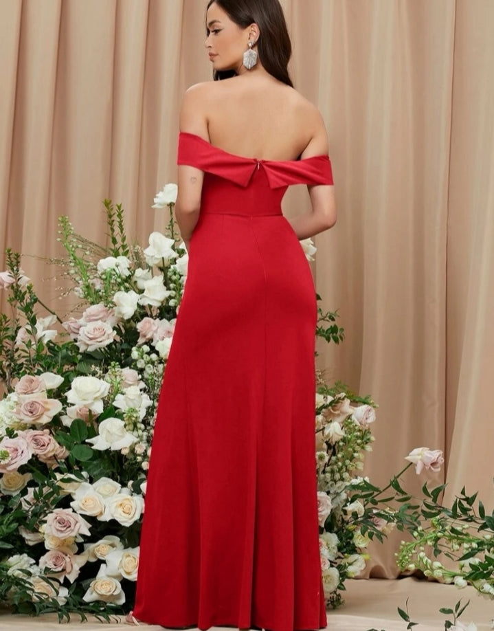 Vestido Andorra rojo