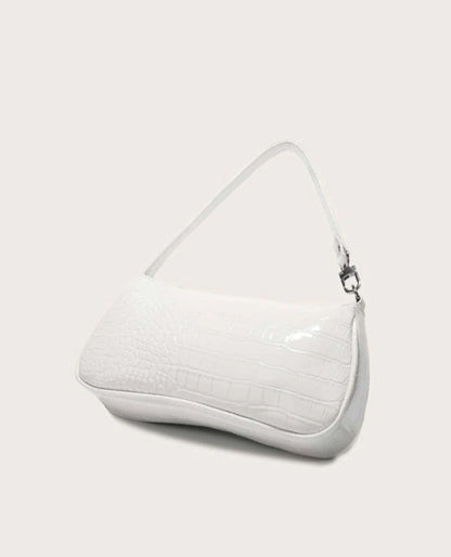 Bolso baguette blanco