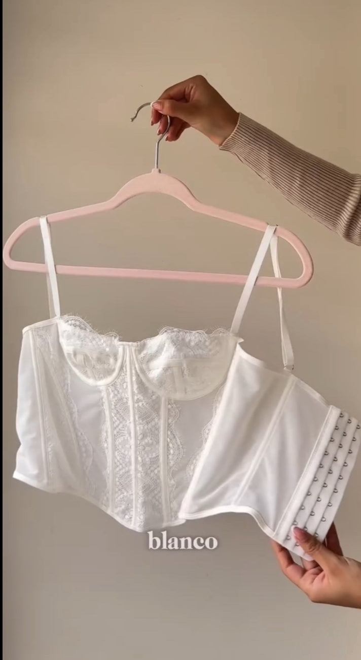 Corset sienna blanco