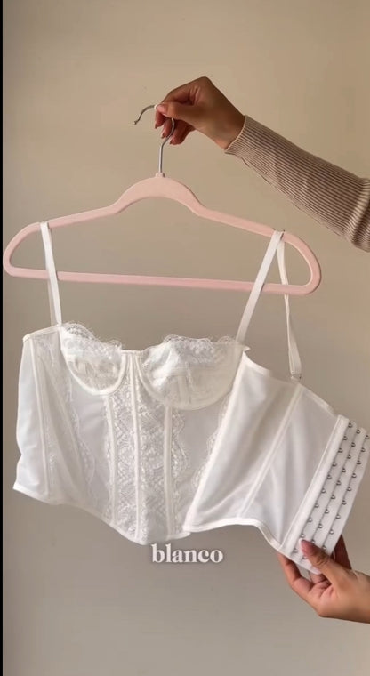 Corset sienna blanco
