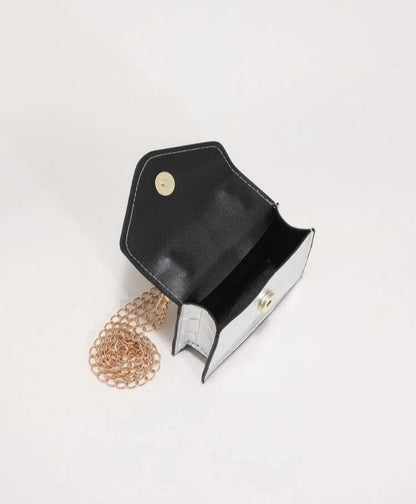 Bolso mini metallic