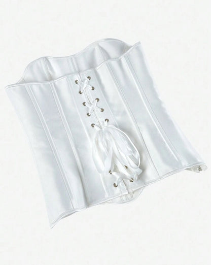 Corset drop / largo, satinado