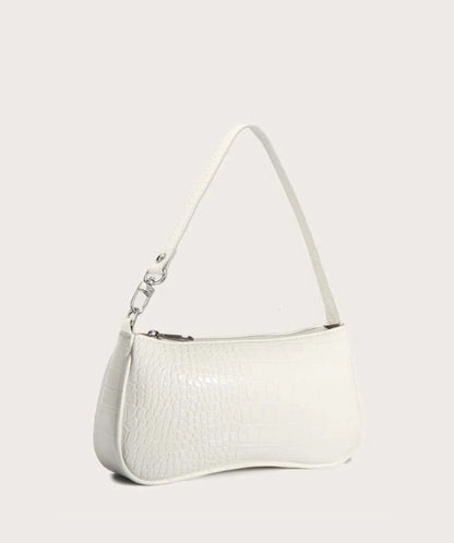 Bolso baguette blanco