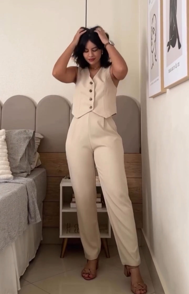 Set chaleco y pantalón