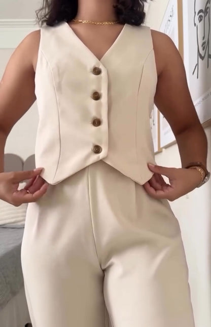 Set chaleco y pantalón