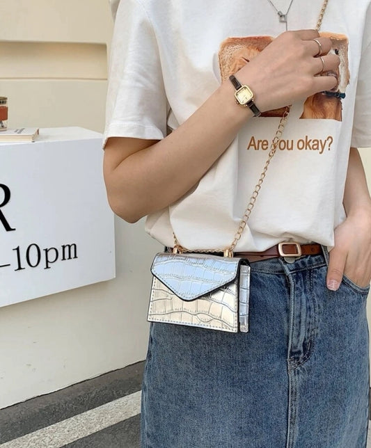 Bolso mini metallic