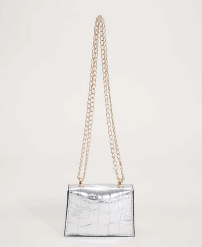 Bolso mini metallic
