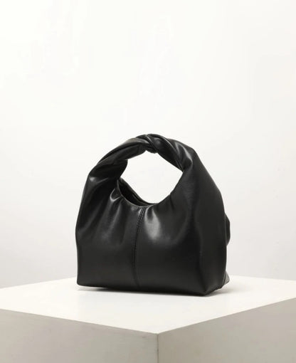 Bolso de mano minimalista negro