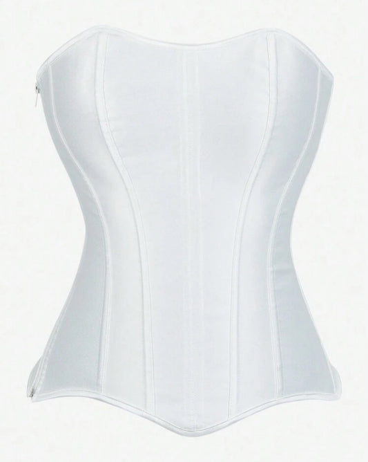 Corset drop / largo, satinado