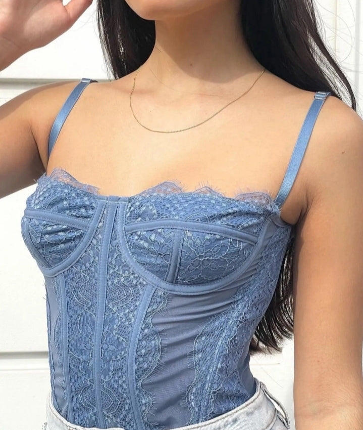 Corset sienna azul