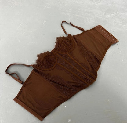 Corset sienna café