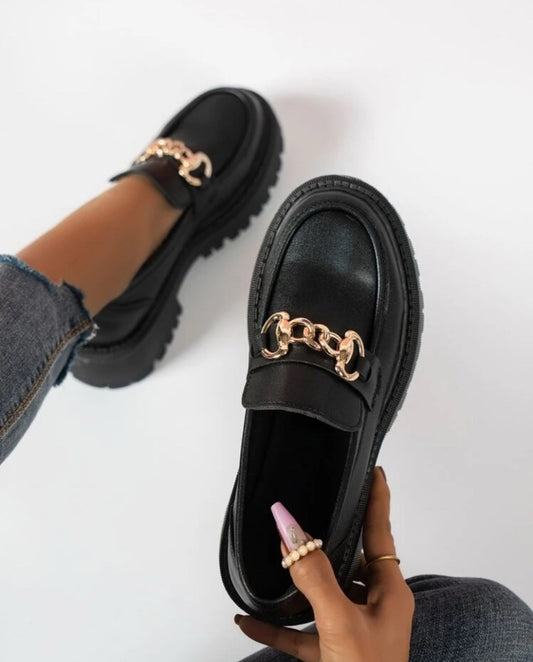 Mocasines con cadena