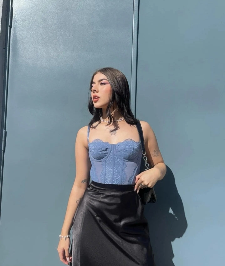 Corset sienna azul
