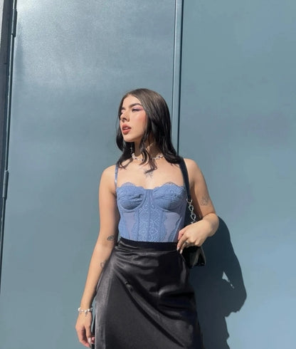 Corset sienna azul